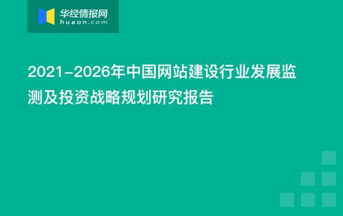 2021 2026年中國網站建設行業發展監測及投資戰略規劃研究報告
